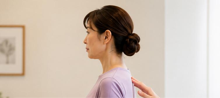 自分の姿勢の崩れがよくわからない